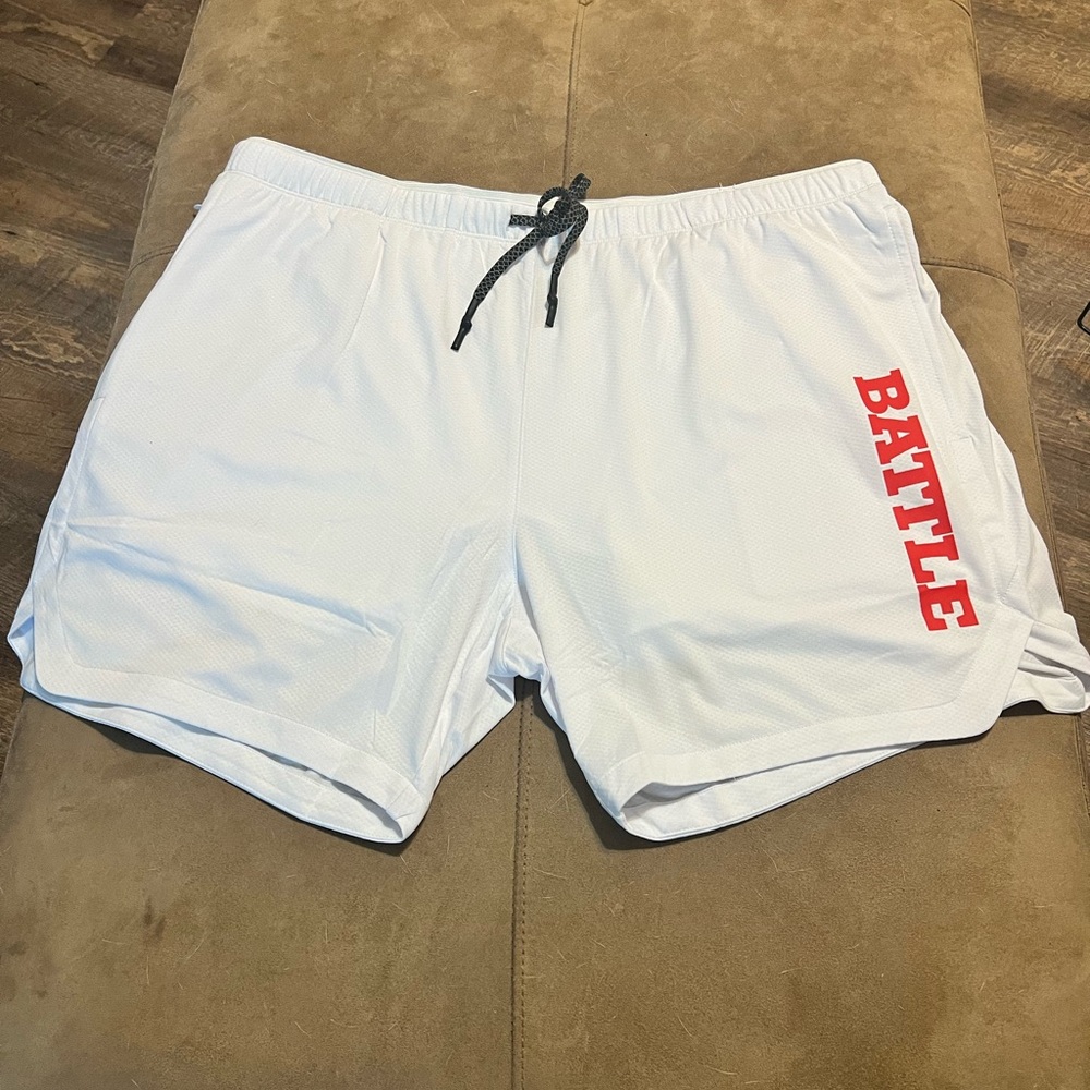 BATTLE Football 2 in 1 shorts